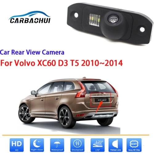 Rear view Camera For Volvo XC60 D3 T5 2010 2011 2012 2013 2014 Night Vision Rear Reverse Backup Camera Waterproof high quality