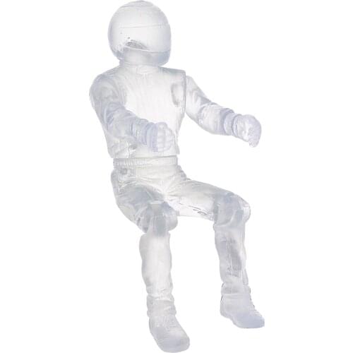 Killerbody RC Car Driver 130mm Total Height ABS DIY Part Replacement for 1/10 Traxxas Axial HSP HPI RC Touring Drifting Car