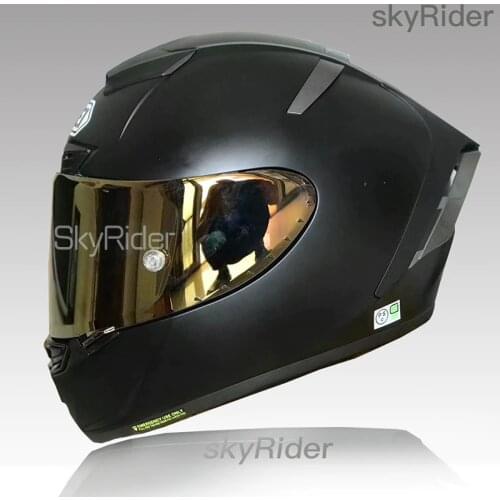 Full Face Motorcycle helmet X14 MATTE black helmet Motocross Racing Motobike Riding Helmet Casco De Motocicleta