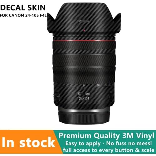 RF24-105 F4L USM Lens Anti-scratch Protective Skin For Canon RF 24-105mm f/4L IS U Lens Decal Protector Coat Wrap Sticker Film