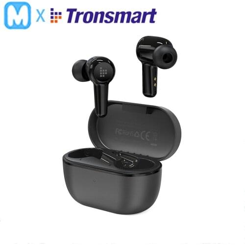 Tronsmart Apollo Air+ 35dB ANC Earbuds In-ear Detection True Wireless Stereo Earphone IP45 Waterproof Type C Wireless Charging
