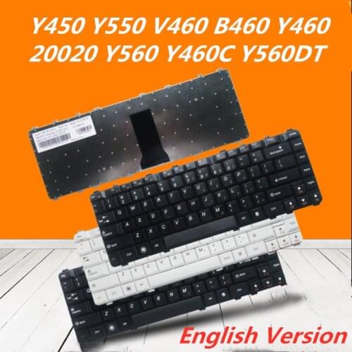 Laptop English Keyboard For Lenovo Y450 Y550 V460 B460 Y460 20020 Y560 Y460C Y560DT Notebook Replacement layout Keyboard