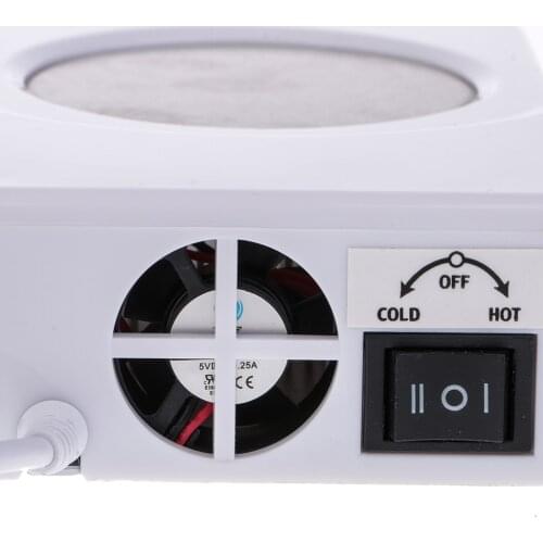 Premium USB Warmer Cooler Coaster Tea Coffee Mug Bottle Drink Pad for Gift Easy Use and Carry