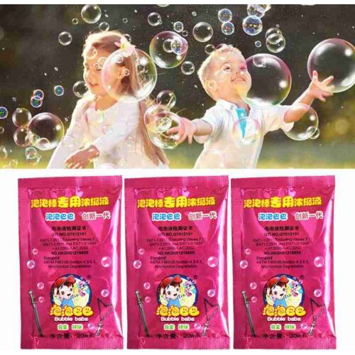 New 10ML Concentrate Bubbles Liquid Soap Water Bubble Accessories Be Placed In 100Ml Water To Produce Super Foam