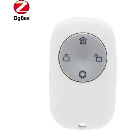 Working With Deconz Hubitat Conbee II Zigbee Control Keyfob with Arm/Disarm/Stay Arm/ SOS 4 Buttons Zigbee Remote Key