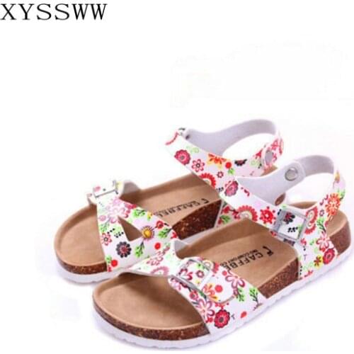 New 2018 summer Top quality woman men flats sandals Cork slippers unisex casual sandals shoes size 35-43 free shipping