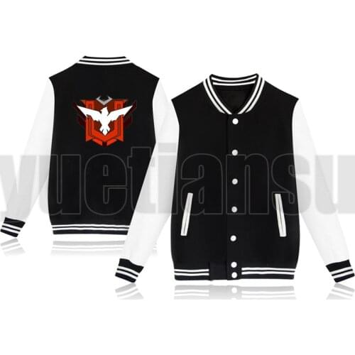 Game Free Fire Garena Roupa Angelical Print Hoodie Baseball Jackets Coat Streetwear Sweatshirt Unisex Pullover Harajuku Tracksui