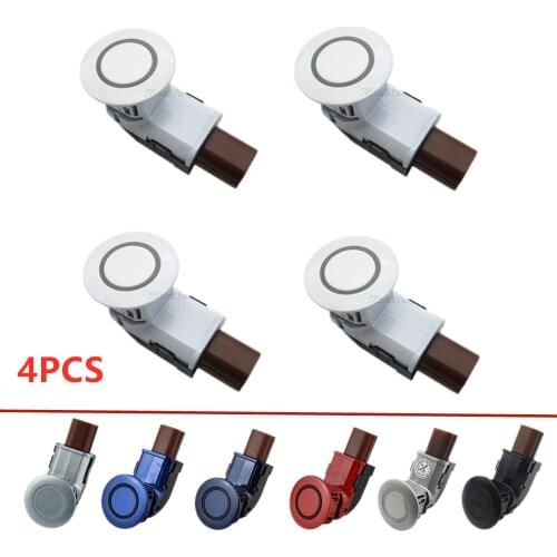 4PCS PDC Ultrasonic Sensor Parking Distance Control 39680-SHJ-A61 39680SHJA61 For Honda CR-V 2007 2008 2009 2010 2011 2012
