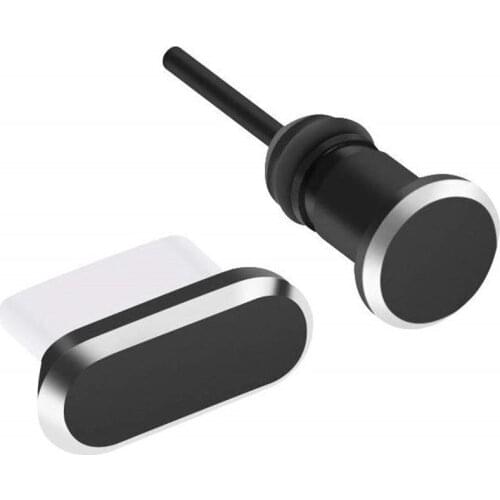 Type C Phone Charging Port 3.5mm Earphone Jack Sim Card USB C Dust Plug For Samsung S10 S9 S8 Note 8 9 Huawei P10 P20 P30 Pro