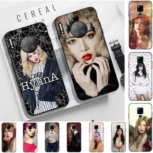 Kim HyunA Phone Case for Huawei Mate 20 10 9 40 30 lite pro X Nova 2 3i 7se