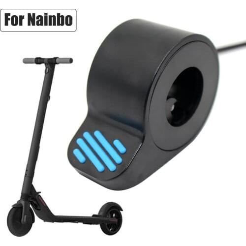 Electric Bicycle Scootor Accelerator Thumb Throttle Ebike Speed Without Handlebar Bike Part 24V/36V/48V/60V/72V All Suitable