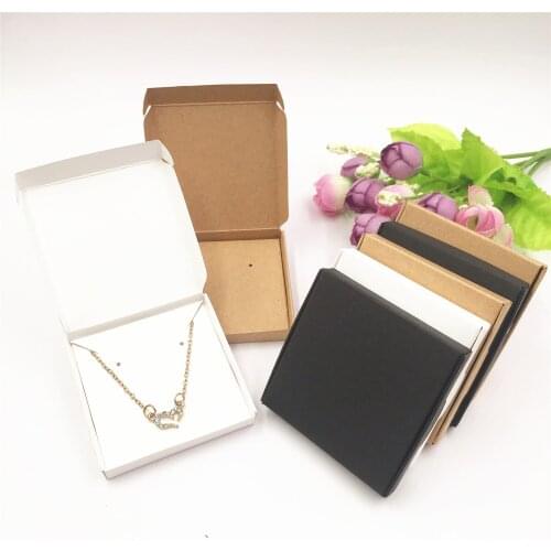 Wholesale Jewelry Packaging Box Jewelry Necklace Earrings Pendant Packaging Display Card Packaging Box Gift Box Packaging small