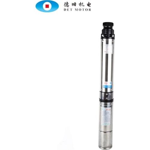 Portable High Head Submersible 200 Meter Deep Well Solar Powered Water Pump For Irrigation