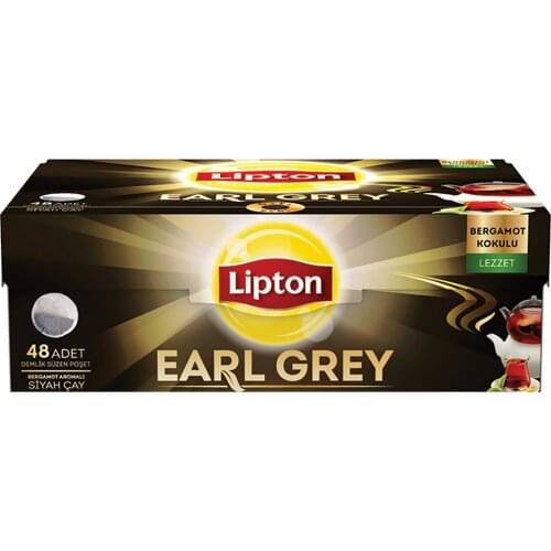 WONDERFUL Luxury Lipton Teapot Tea Bag Earl gray 48pcs FREE SHIPPING