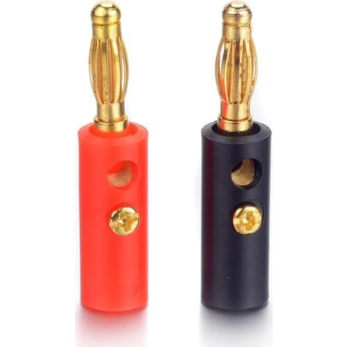 1pcs 40mm Banana Jack Socket Consumes Lower Energy Highly Conductive Gold Plated For Medical Equipment