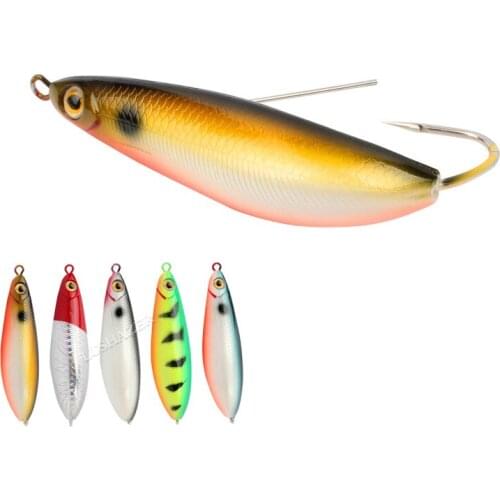 1Pcs Spoon Rotating Fishing Lure 7.5cm 20g Minnow Freshwater Weedless Crankbait Snapper lures Fishing tackle