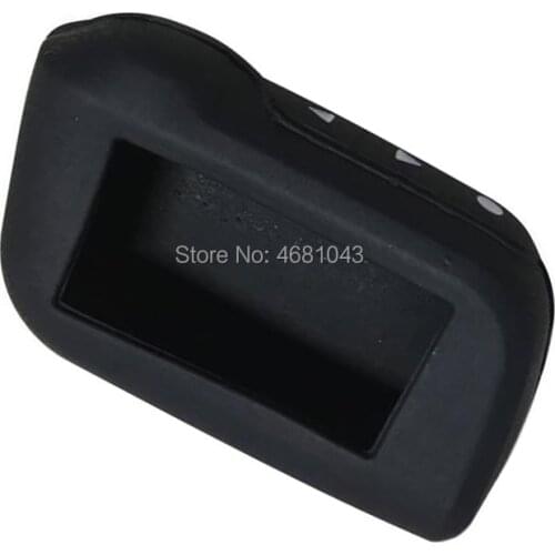 10PCS/lot A93 silicone Case Body Cover For 10 PCS Two Way Car Alarm Starline A93 A96 A63 A69 A39 A36 LCD Remote Control Keychain