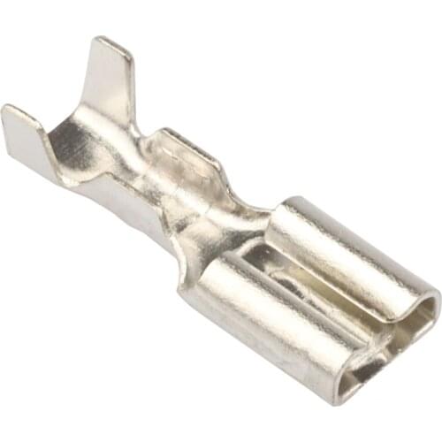 100pcs 3.8 Inserting spring thickness 0.3 mm cold compression wiring terminal connector DJ 622-D 3.8 Aa3