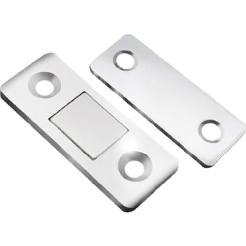2pcs/Set Magnetic Cabinet Catches Magnet Door Stops Hidden Door Closer With Screw For Closet Cupboard Furniture Hardware