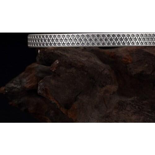 2018 Top Fashion Bangle Coin, Antique, Old Antique Weaving Bracelet, Personalized Ladies' Sterling Open Hand Ring Wholesale