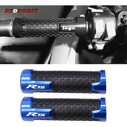 For YAMAHA YZF-R15 YZFR15 YZF R15 V3 7/8'' 22MM Motorcycle Aluminum handlebar grip Handle grips