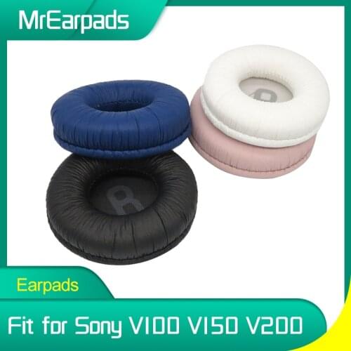 MrEarpads Earpads For Sony V100 V150 V200 Headphone Replacement Ear Pads Earcushions Parts