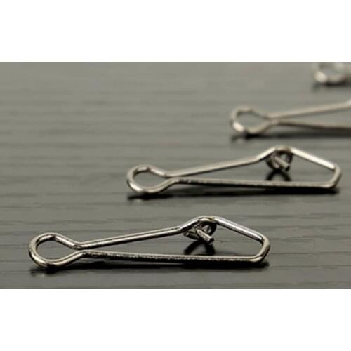 UK Snap Swivel Links Fishing Swivels Snap Connector Feeder Snap Swivels Hooked Snap Fishing Snap Swivels Hook Dropshipping