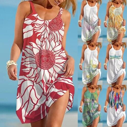 KANCOOLD Women's Beach Sundresses