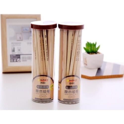 10 /20 Pcs/Set Art Standard Pencil HB Black lead Office School Supplies Wood Sketch Simple Design Pencils school supply