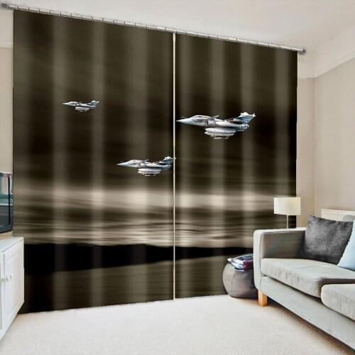 Beautiful Photo Fashion Customized 3D Curtains grey blackout curtain fly curtains Drapes Cortinas