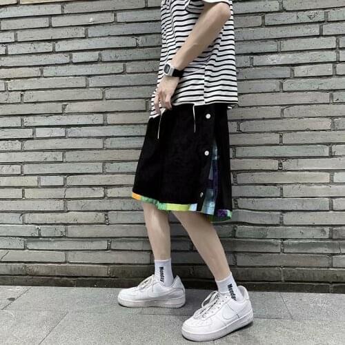 2021 Mens Joggers Sport Fitness Full buckle Sportswear Tracksuit Sweatpants beach shorts Track Basketball training shorts XXL