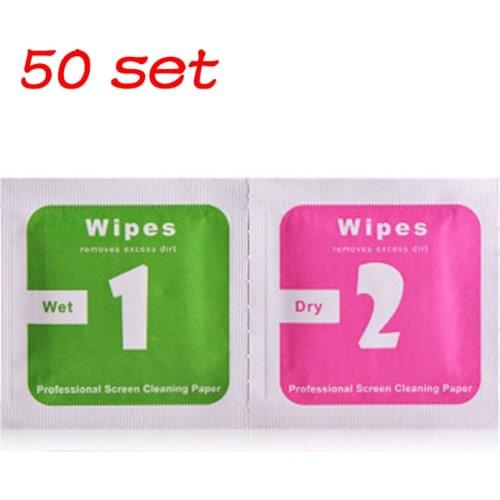 Camera Lens Phone LCD Screen Dust Removal Tool Dry Wet Cleaning Wipes Paper Set for iphone X 8plus 8 BC