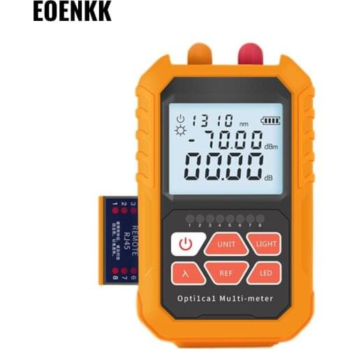 New 3in1 Optical Power Meter Network Cable Test Fiber Optic Testerotdr 1mw With 5km Visual Fault Location