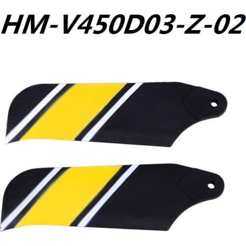 Original Walkera V450D03 RC Helicopter Accessories Tail Rotor Blades HM-V450d03-Z-02 Spare Parts Free Shipping