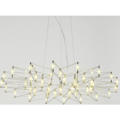 Handmade chrome stainless steel Penant Lamp home lighting kitchen Light fixtures 220V/110V Hanging Light Suspension Luminaire