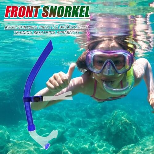 Full Dry Diving Snorkel Underwater Diving Silicone Breathing Tube Spearfishing Snorkel Tube Snorkeling Swimming Pool Air Tube