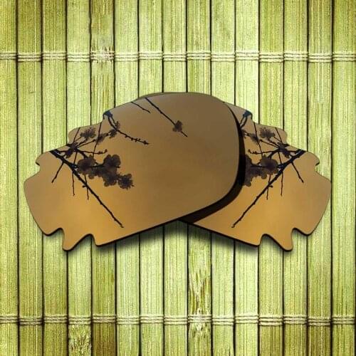 Polarized Replacement Lense For-Oakley Jawbone Vented Sunglasses Frame True Color Mirrored Coating - Copper Color Available