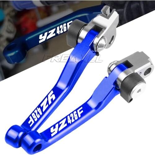 Pivot Foldable Handbrake Handle Brakes Clutch Levers For YAMAHA YZ426F YZ 426F 2001-2007 2008 YZ 426F 2009-2018 2017 2016 2015
