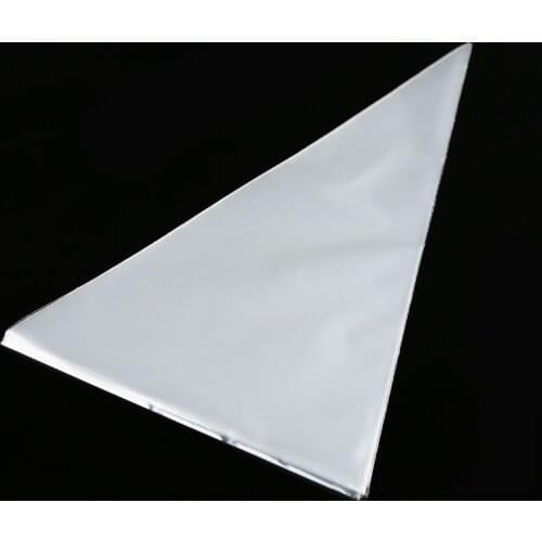 100pcs Clear Cellophane Packing Bag Dragees Candy Bags Gift Bags Environmentally Friendly Chocolate Sweet Popcorn Plastic Bag