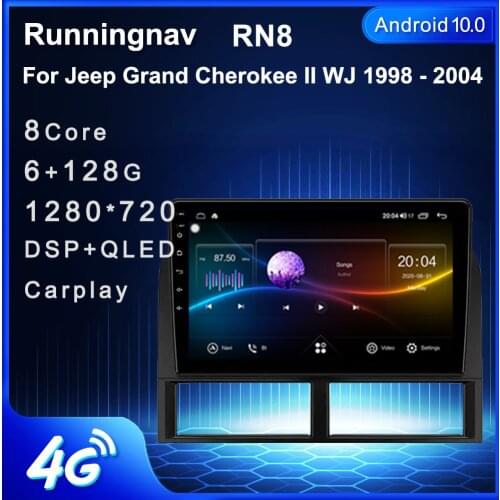 Runningnav For Jeep Grand Cherokee II WJ 1998 - 2004 Android Car Radio Multimedia Video Player Navigation GPS