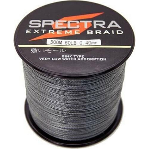 500M Agepoch Super Strong Monofilament 15-100LB Spectra Extreme PE Braided Sea Fishing Line