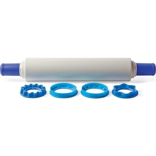 Tupperware Roller and Cookie Molds Dough Sheeting Mat Kitchen Accessories Nice Gift