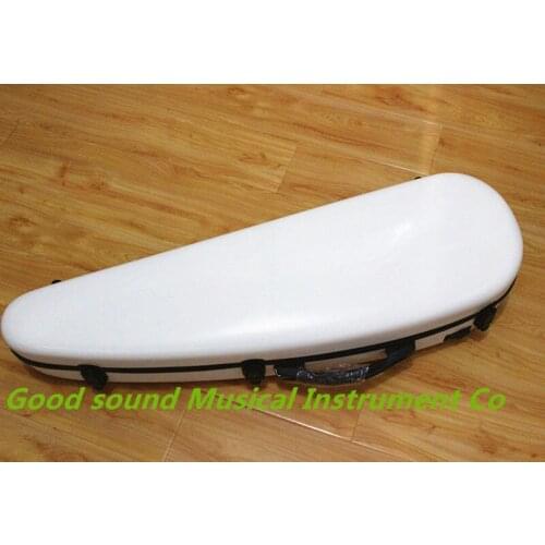High quality violin 4/4 full size fiber glass case with bow holders & straps