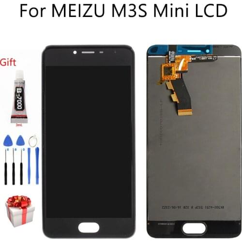 5.0" Original For MEIZU M3S mini Y685H LCD Display Touch Screen Assembly Replacement Free Tools For MEILAN 3S Display