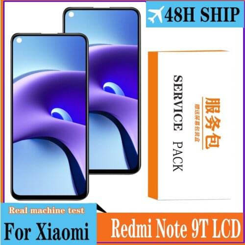 6.53" IPS LCD For Xiaomi Redmi Note 9T LCD Display Screen For Redmi note 9t LCD Assembly J22 Repair Parts LCD