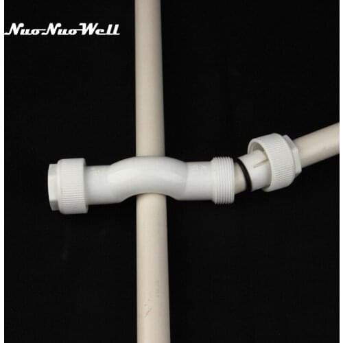 1pc NuoNuoWell POM 20mm Tube Repair Quick Connector Water Pipe Fittings Garden Irrigation Watering Adapter plumbing Tools
