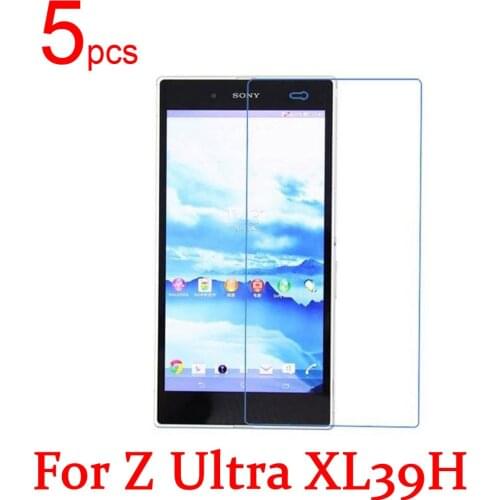 5pcs Clear/Matte/Nano anti-Explosion LCD Screen Protector Film Cover For Sony Xperia Z Ultra XL39H C6833 C6802 C6806 6.44" Back