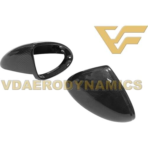 Suitable For 15-17 958 958.2 Porsche Cayenne OEM Carbon Fiber Side Mirror Covers - Full Replacement