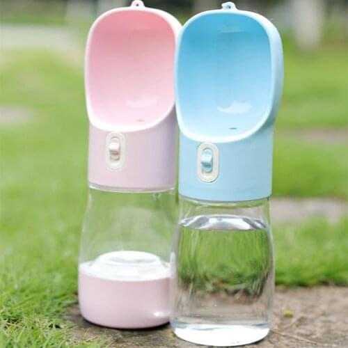 Pet Water Bottle Portable Travel Outdoor Drinking Feeding Bowl Dog Cat Water Dispenser Food Water Storage Cup Pet Accessories