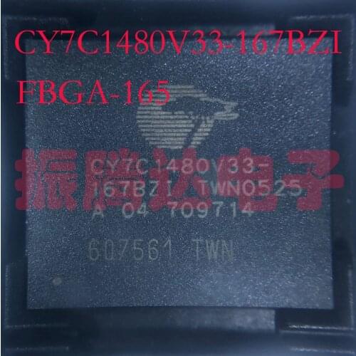 CY7C1480V33-167BZI CY7C CY7C1480 CY7C1480V33 CY7C1480V33-167 FBGA-165
